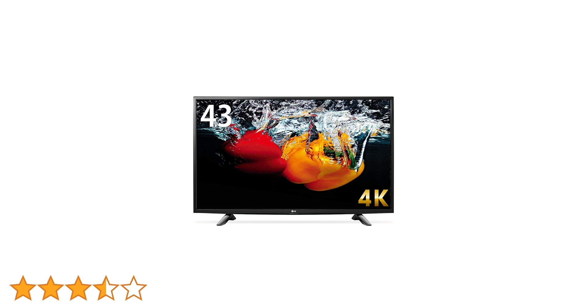 Amazon | LG 43V型 液晶 テレビ 43UH6100 4K 外付けHDD裏番組